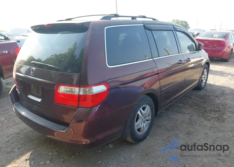 2007 Honda Odyssey Ex из США, поврежденный, VIN 5FNRL38417B084560